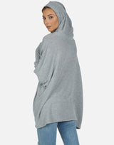 Dash Oversized Hoodie Heather Grey