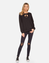 Oswald Raglan w/ Peace Cutout