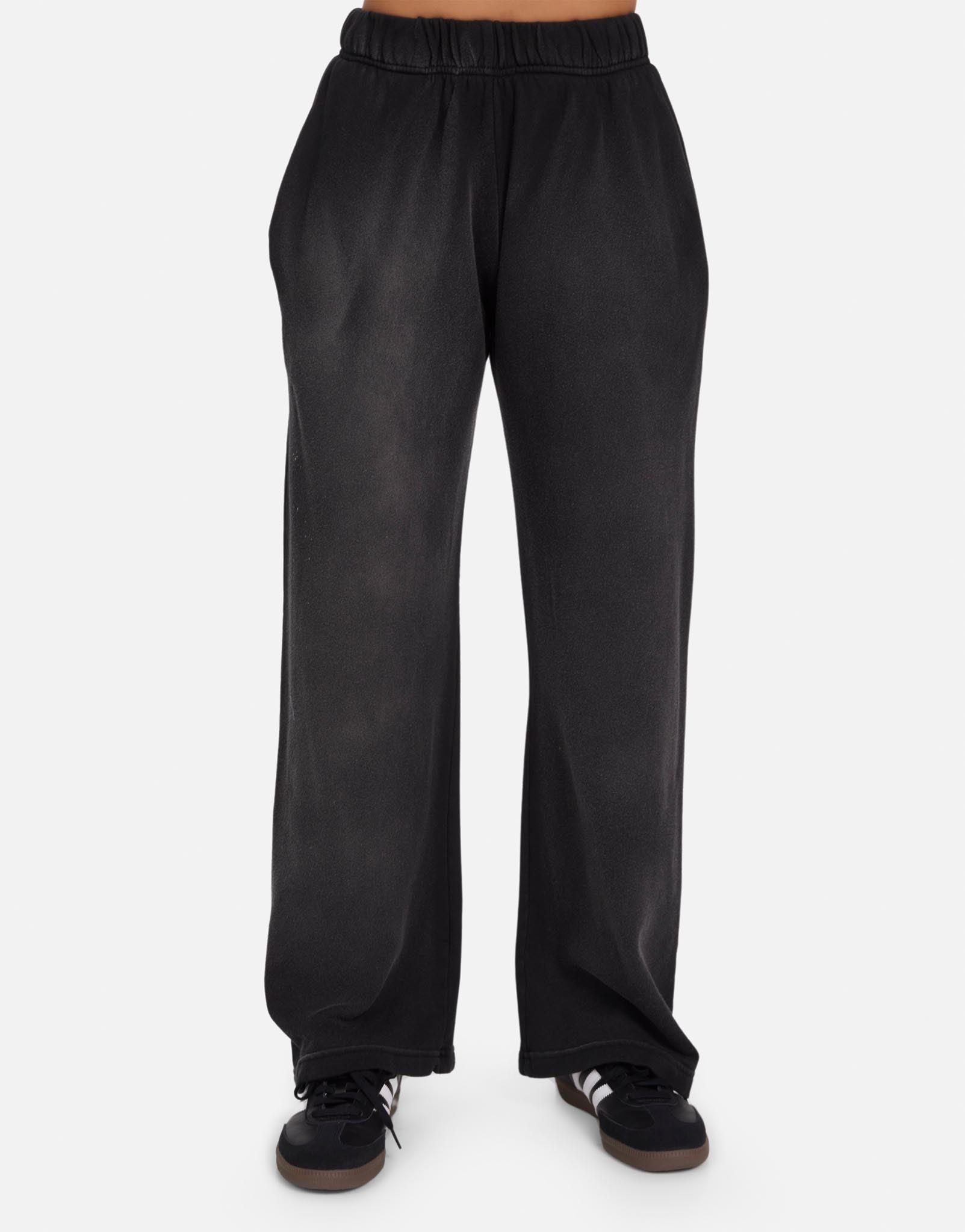 Wide Leg Pant w/ Pockets in Black Haze | Mabel by Michael Lauren