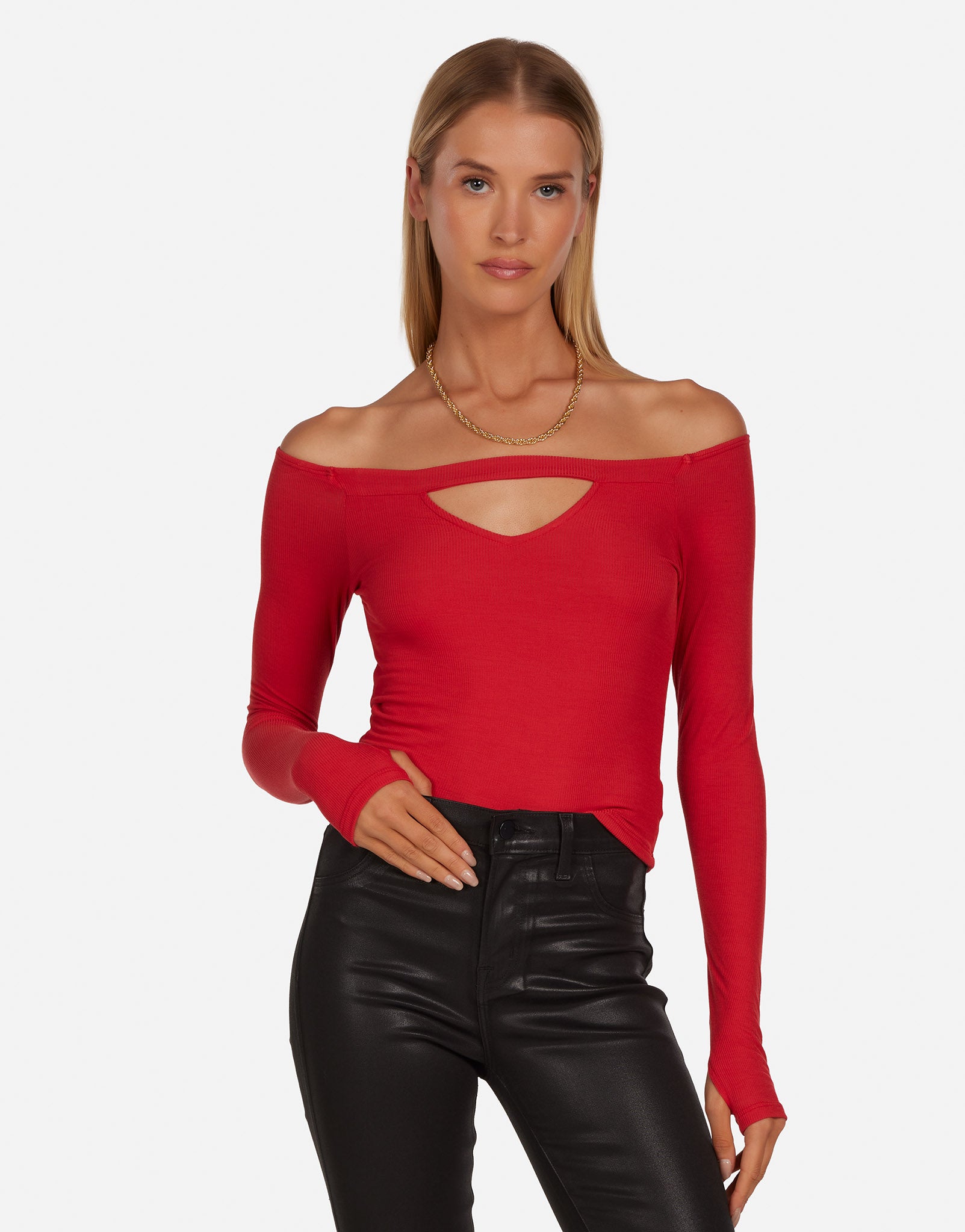 Women's Off Shoulder w/ Keyhole Brick | Norbert by Michael Lauren