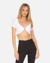 Tyrone S/S Crop Top
