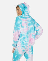 Michael Lauren Women's Gower LE Tie Dye Crop Hoodie