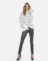 Michael Lauren Women's Bayside LE Cashmere Hoodie