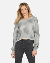 Michael Lauren Women's Todd LE Pullover Oil Wash