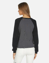 Michael Lauren Women's Gallagher LE Onyx Black Raglan