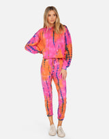 Ames Tie Dye Crop Sweatpant
