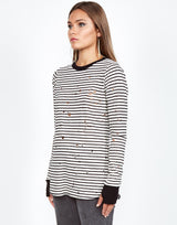 Michael Lauren Women's Tatum Fitted Tee