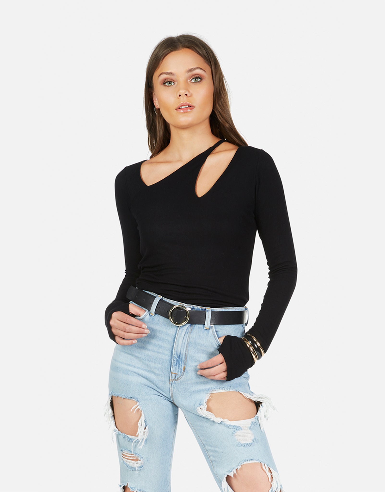 Fergus Asymmetrical Top Michael Lauren