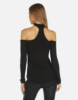 Michael Lauren Women's Eric LE Open Shoulder Top