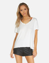 Michael Lauren Women's Delano LE Boyfriend Tee