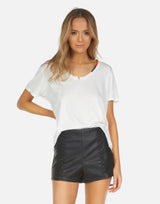 Michael Lauren Women's Delano LE Boyfriend Tee