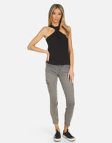 Michael Lauren Women's Aurelius- Racer Front Tank