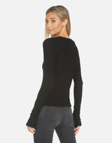 Michael Lauren Women's Manolo Top w/ Snaps