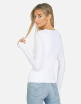 Michael Lauren Women's Manolo Top w/ Snaps