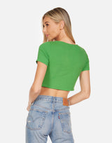 Tyrone S/S Crop Top
