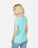 Conan Asym Off Shoulder Tee