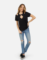 Delaware S/S Tee w/ Cutout