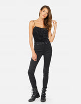 Fang Crop Bustier