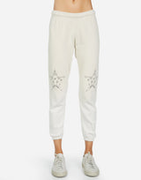 Nate Crop Star Sweatpant