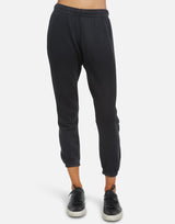Michael Lauren Women's Nate LE Black Ombre Crop Sweatpant