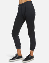 Michael Lauren Women's Nate LE Black Ombre Crop Sweatpant