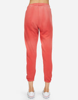 Michael Lauren Women's Nate LE Crop Sweatpant Faded Brick