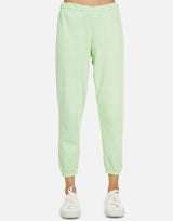 Michael Lauren Women's Nate LE Neon Green Crop Jogger