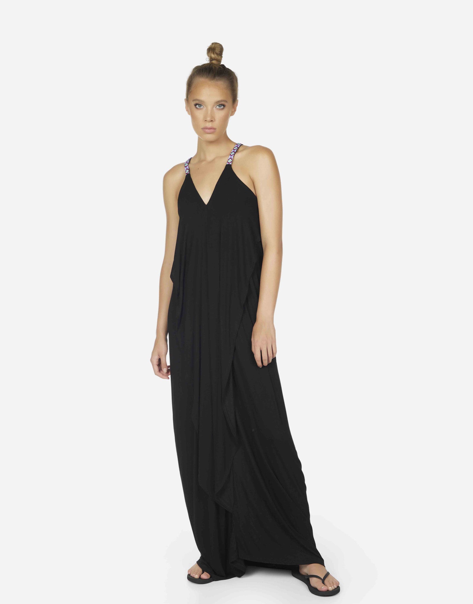 elan black maxi dress Lamson Dress in Black Black / XS
