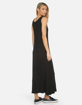 Roosevelt Raw Hem Maxi Dress