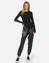 Michael Lauren Women's Rogan L/S Henley