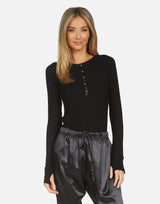 Michael Lauren Women's Rogan L/S Henley