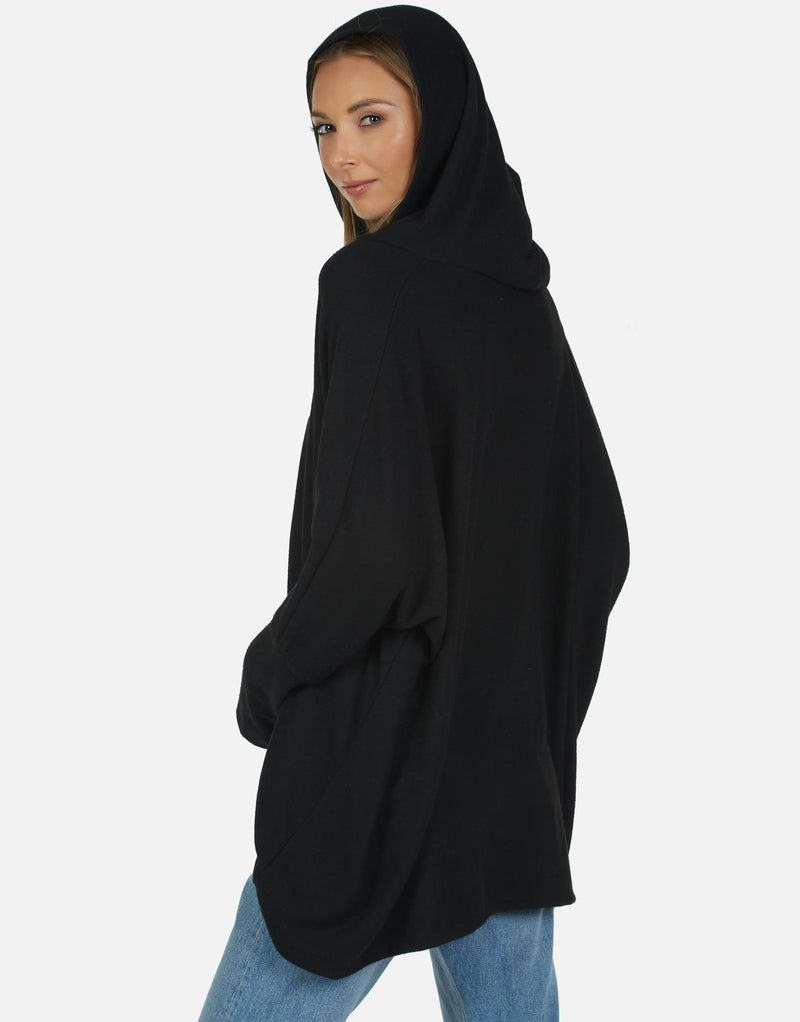 Dash Oversized Hoodie Black