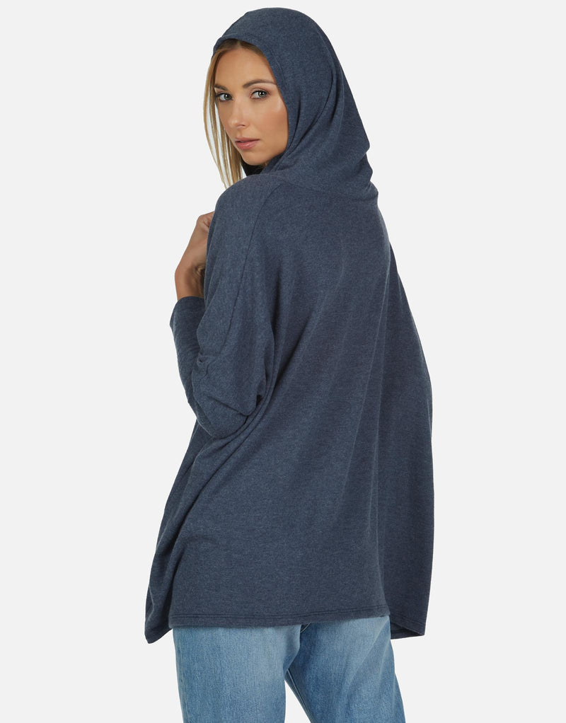 Dash Oversized Hoodie Navy