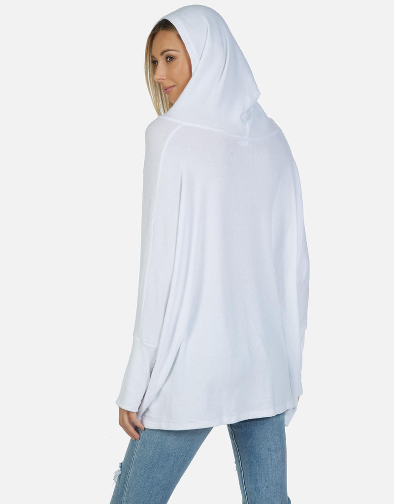 Dash Oversized Hoodie White