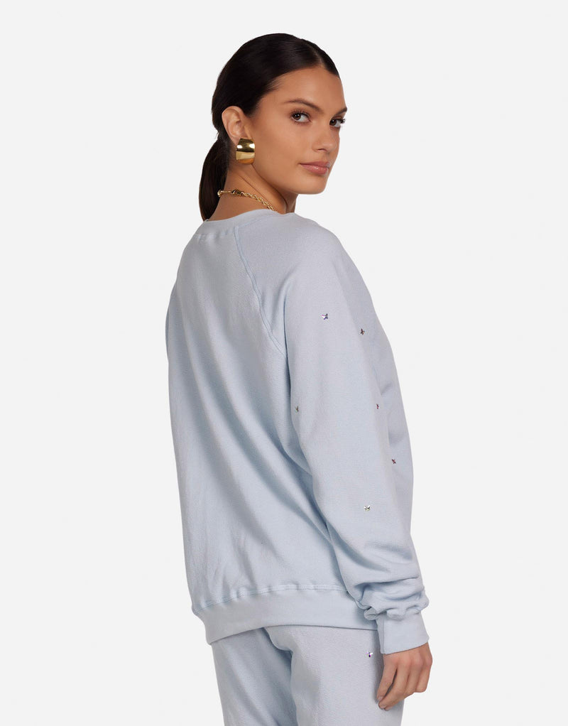 Dorsey Crystal Butterflies Ice Blue