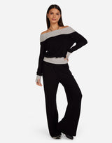 Tavis Black/Heather Grey