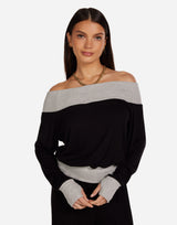 Tavis Black/Heather Grey