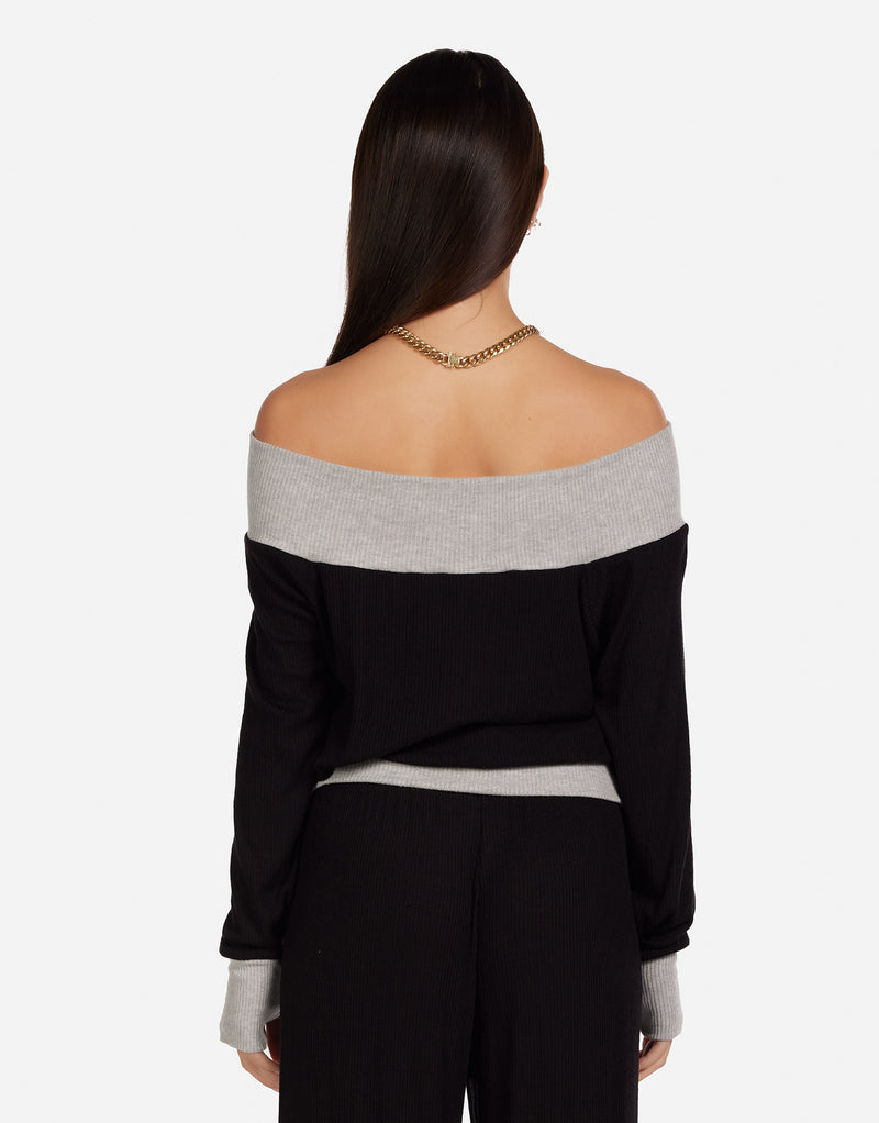 Tavis Black/Heather Grey