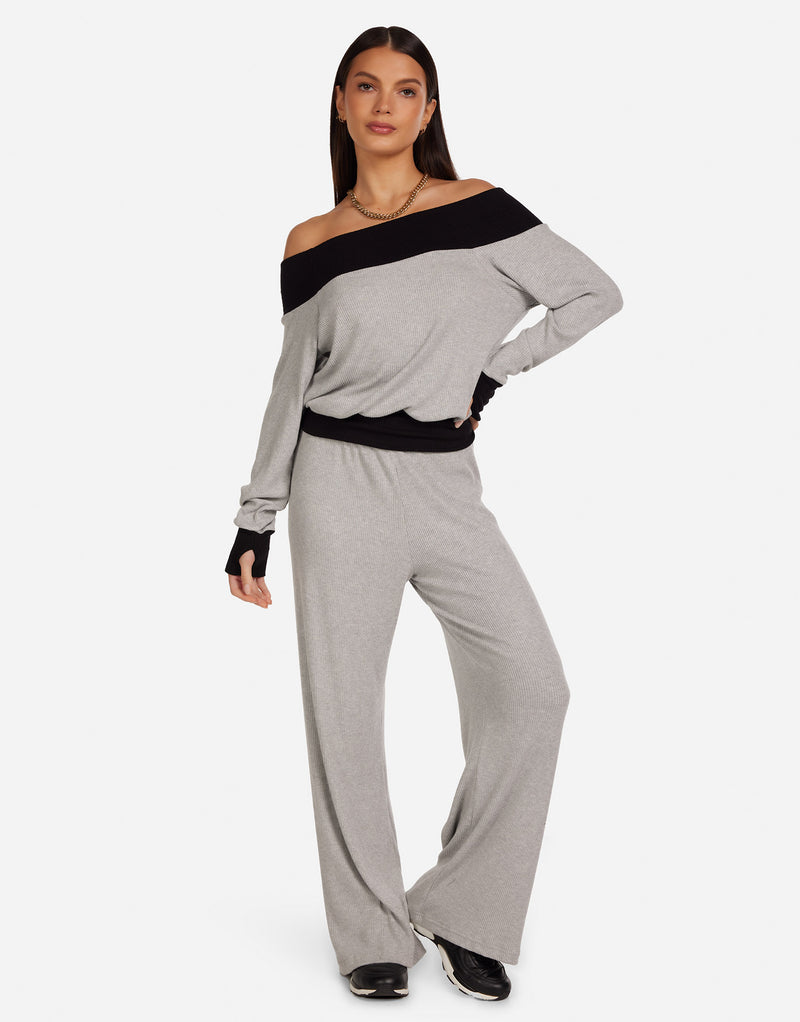 Tavis Heather Grey/Black