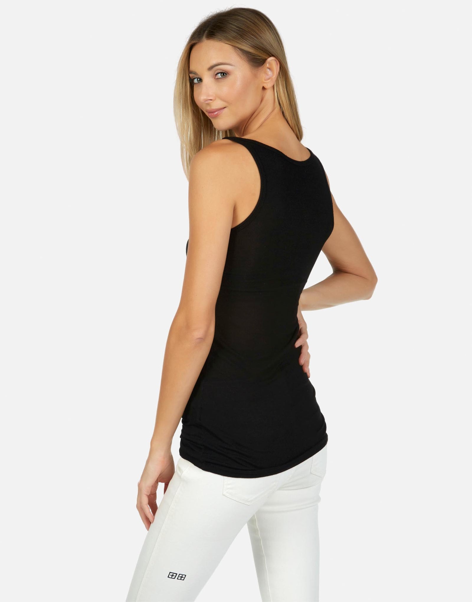 Mason Basic Rib Tank for Women | Michael Lauren