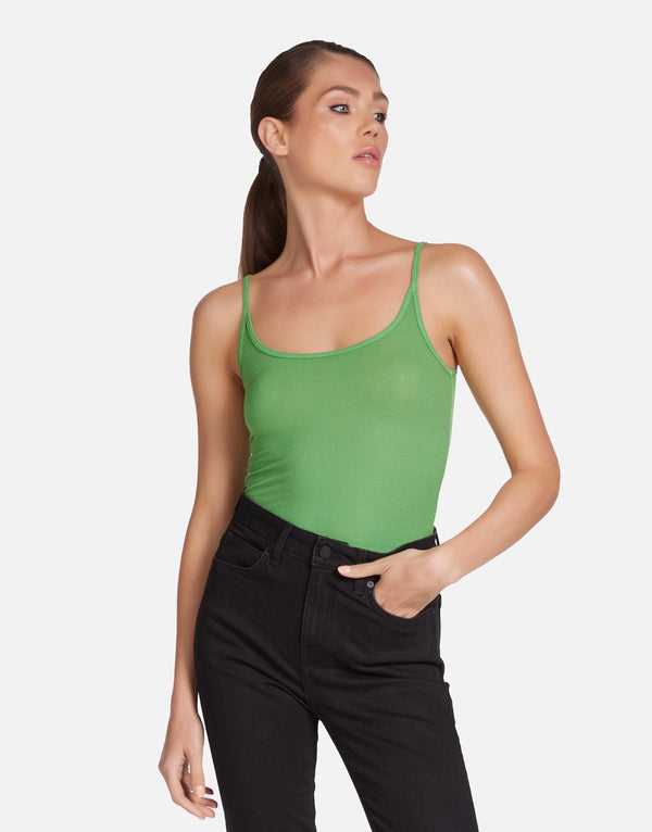 Harley Core Spaghetti Tank Pear Green