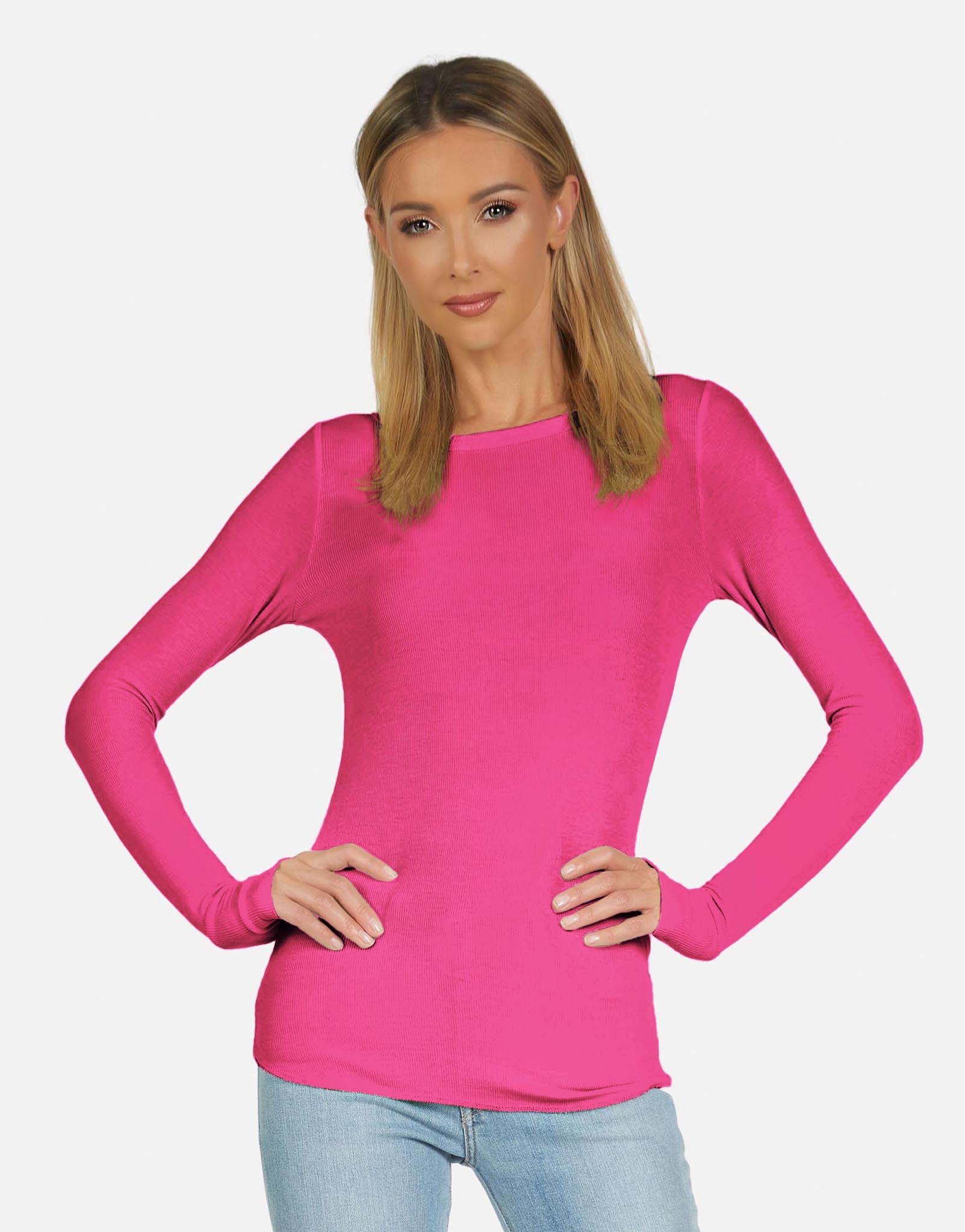 トップス BIBIY. FITTED TEE PINK TOPS｜Bibiy.