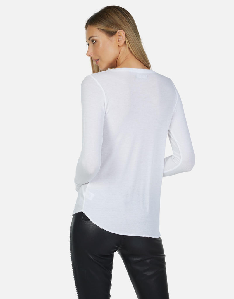 Michael Lauren Women's Alick Core Fitted Tee