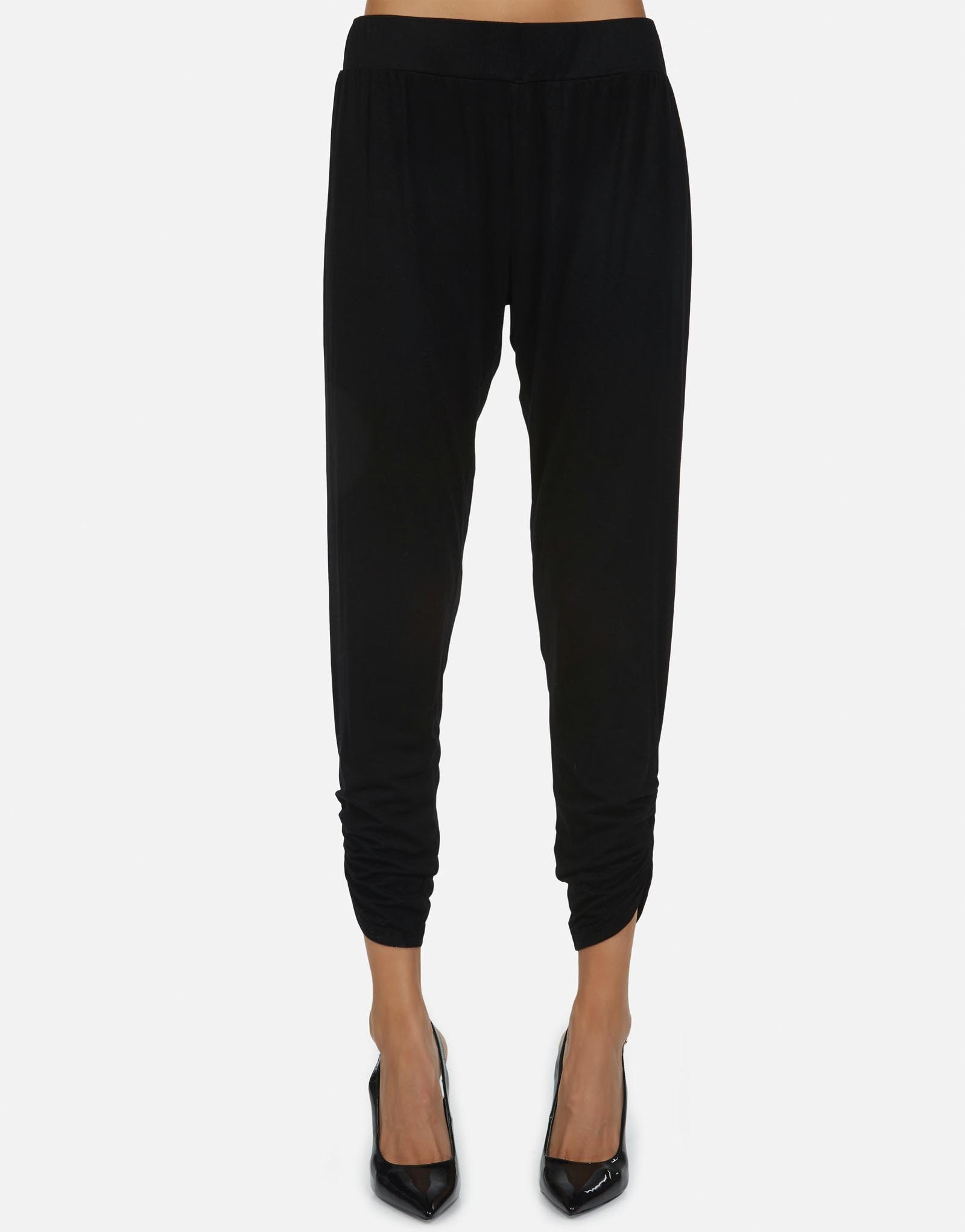 Pablo Serrón ブラックスリムフィットパンツ Pablo Core Pant – Michael Lauren