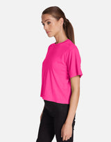 Hester Oversized Tee Bright Pink