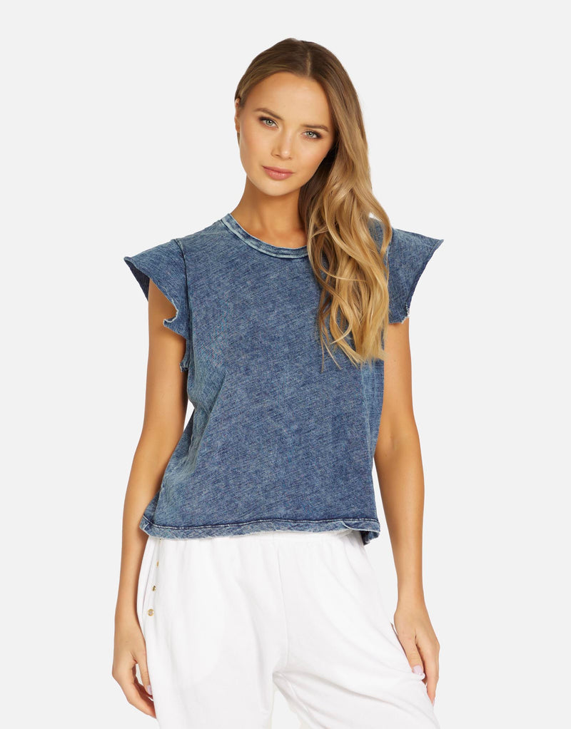 Bronte Tee Acid Denim