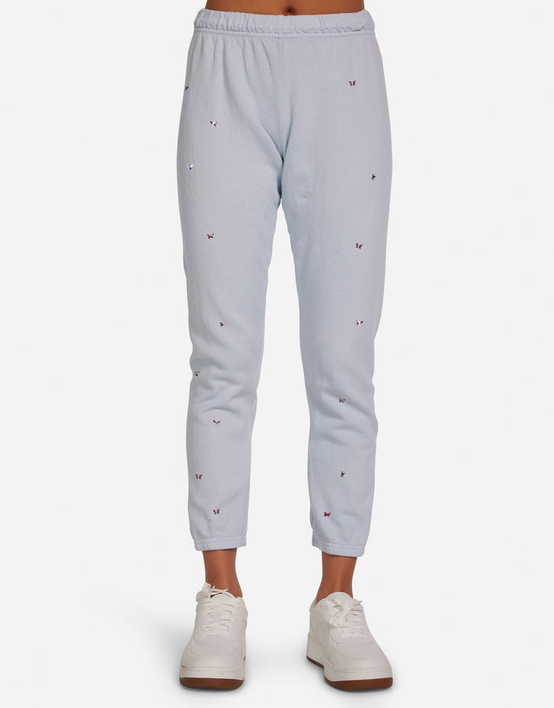 Nate Crystal Butterflies Ice Blue