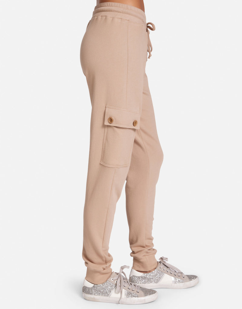 Cargo Pant in Sand Dune Tomen by Michael Lauren