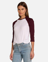 Katya White/Burgundy