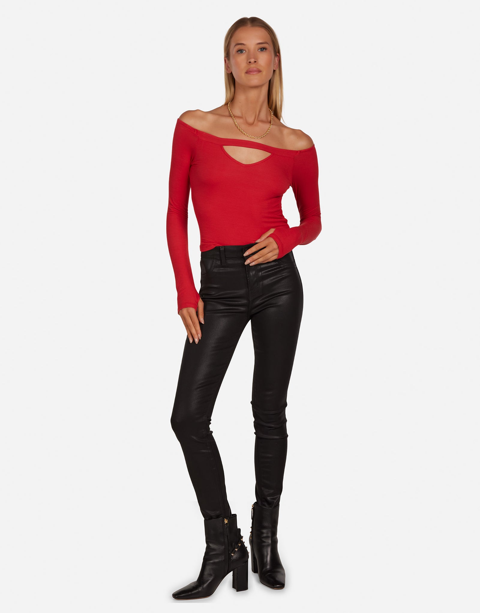Women's Off Shoulder w/ Keyhole Brick | Norbert by Michael Lauren